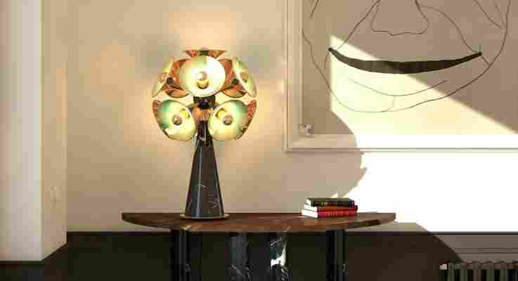 Lámparas de mesa con diseños creativos y originales para tu hogar