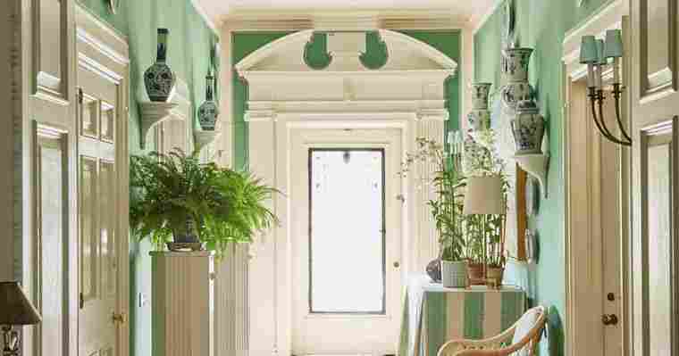 Color verde – Ideas para dar frescura a tu hogar comenzando con el vestíbulo